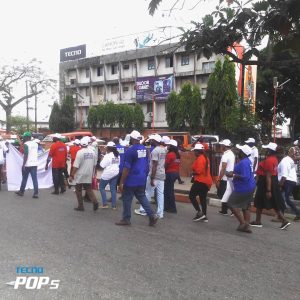 Participants at the road show sponsored by Helen Keller and Akwa Ibom Ministry of Health - Straightnews