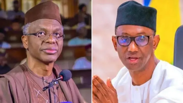 FG Sues El-Rufai over alleged interception of Ribadu’s phone communications Nasir El-Rufai and Nuhu Ribadu - Straightnews