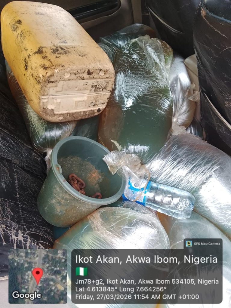 Two die as troops bust diesel theft in Akwa Ibom Items used for the diesel theft - Straightnews