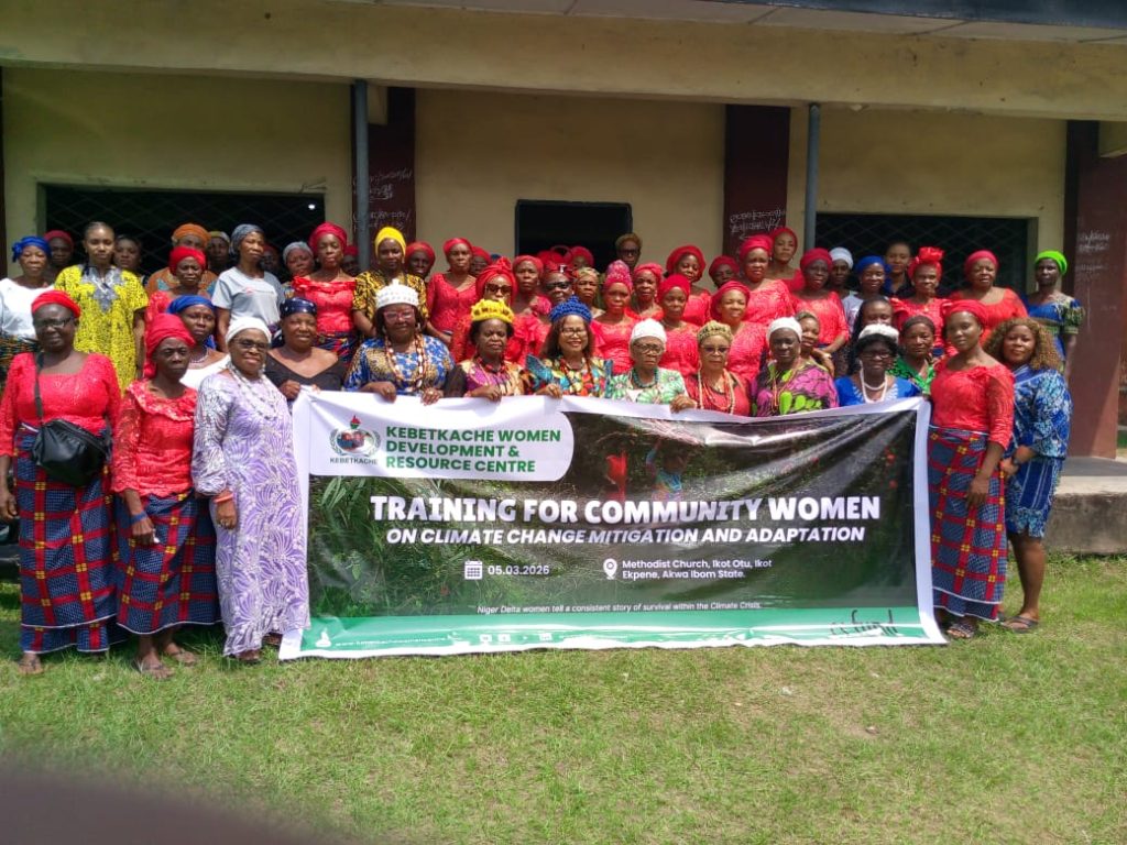 NGO Tasks Akwa Ibom Women to embrace Climate Change Mitigation, Adaptation Akwa Ibom women during the training - Straightnews