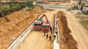 Tropicana Road in Uyo under construction - straightnews