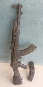 AK-47 rifle recovered from the village head - Straightnews