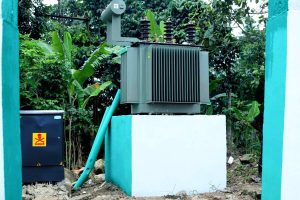 One of the transformers donated by Dr. Idem - Straightnews