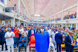 Congregation at The Apostolic Church, Ikot Obong Edong - Straightnews 