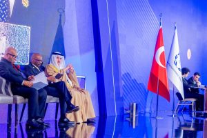 Senate President Godswill Akpabio at the IPU Meeting