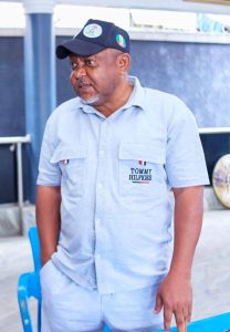 Hon. Owoedimo George speaking at the occasion - Straightnews