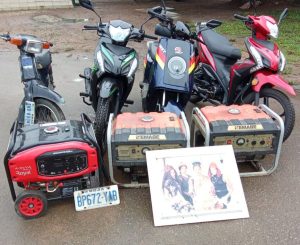 Items recovered from the suspects - Straightnews