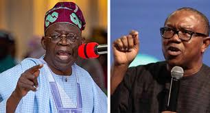 Obi tackles Tinubu on Nigeria’s electricity crisis President Bola Tinubu and Peter Obi - Straightnews