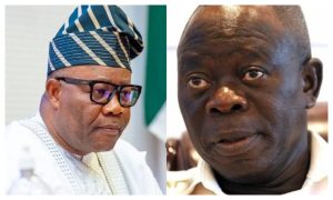 Akpabio and Oshiomhole - Straightnews