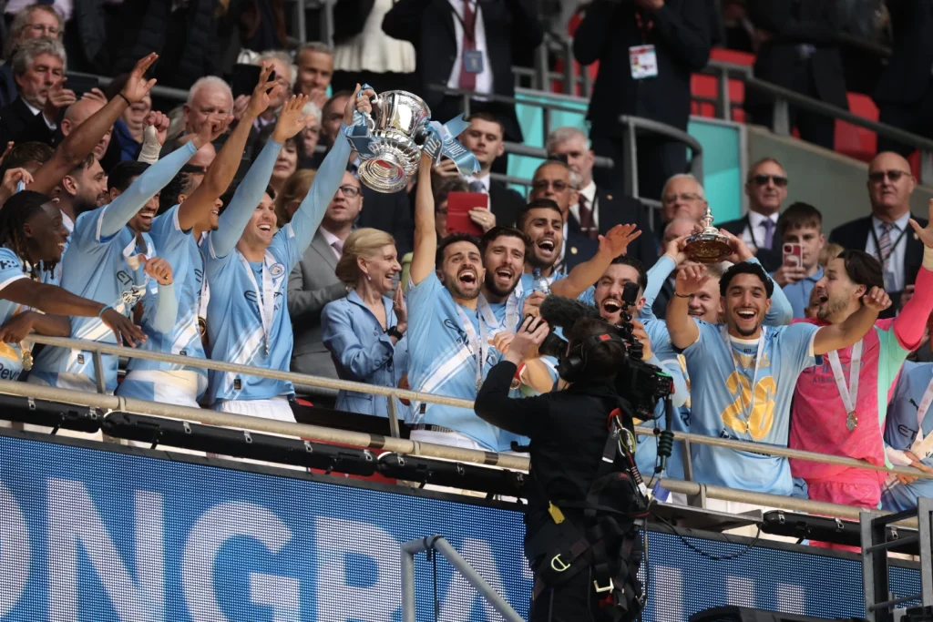 Man City Lifts Coveted FA Cup After Pounding Chelsea Man City lift FA Cup after beating Chelsea - Straightnews