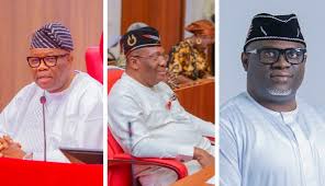 APC primaries: Akpabio, Sampson and Bassey Grab Senatorial tickets in Akwa Ibom Senators Akpabio, Sampson and Bassey - Straightnews