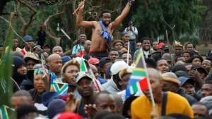 South African Protesters - Straightnews 