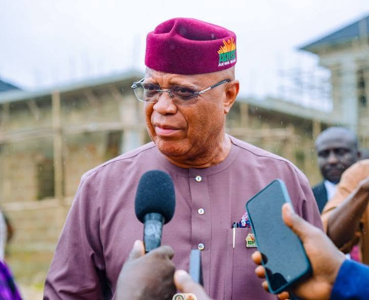 Akwa Ibom Unveils New Flood Control Master Plan Governor Umo Eno responding to questions by journalists - Straightnews