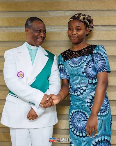 16-year-old ICAN member Testifies at MFM, Credits God for Success Dr. Daniel Olukoya and Miss Danielle Okundaye - Straightnews
