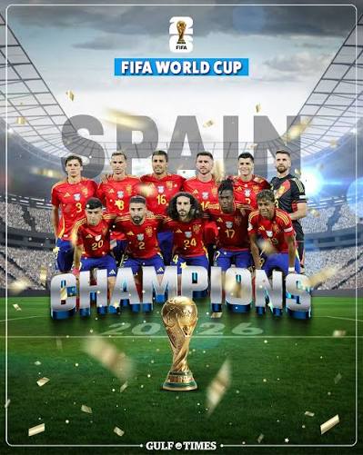Spain Are 2026 FIFA World Cup Champions Spain are FIFA World Cup Champions - Straightnews