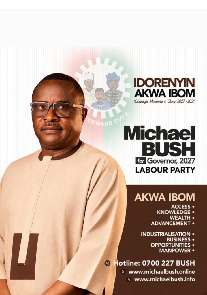 Labour Party Candidate BUSH Unveils 8-Point Agenda, Promises 1000 Low-Cost Houses in Each LGA Akparawa Michael BUSH - Straightnews