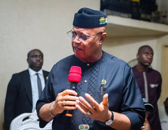 ‘Only God Can Console You’ Gov Eno Tells Family of Deceased NYSC Member Gov Umo Eno - Straightnews
