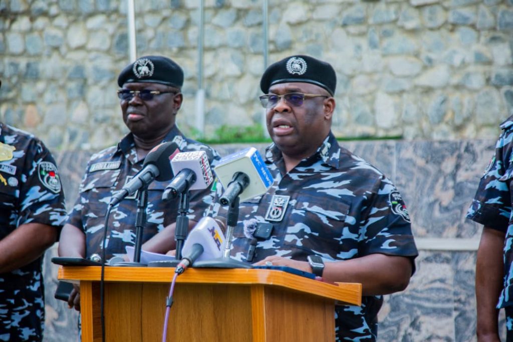 Sea Piracy: Police Rescue Fishermen, Recover Stolen Outboard Engines in Akwa Ibom CP Baba Mohammed Azare addressing the press - Straightnews
